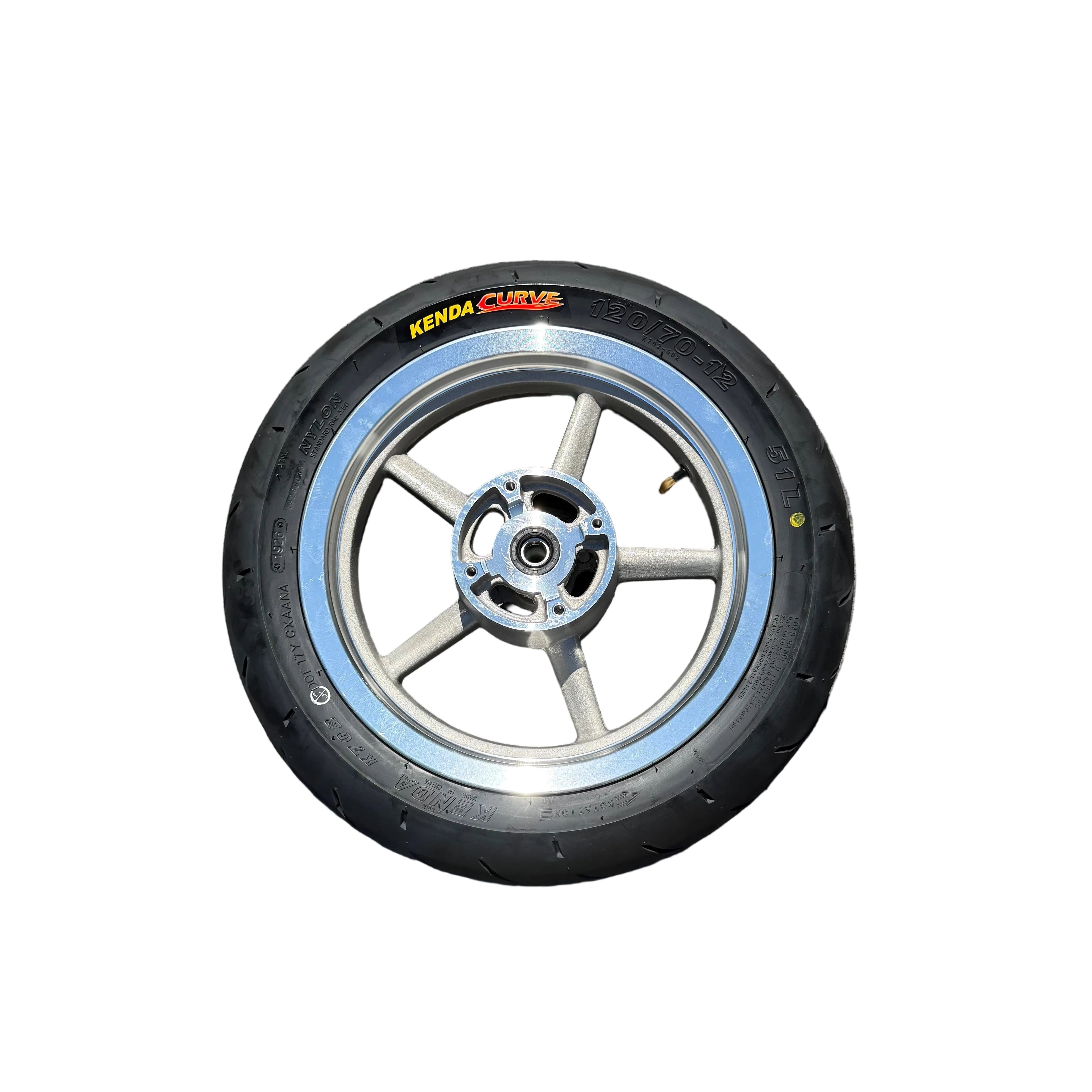 *Pre Order* 12-Inch Chrome SuperMoto Wheels for Tuttio/Yozma/Razor Etc.