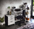 Nypho Antique White Writing Desk