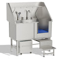50in Stainless Steel Dog Washing Station