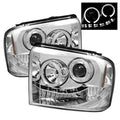 Spyder Ford F250/350/450 Super Duty 05-07 Projector Headlights LED Halo- LED Chrm PRO-YD-FS05-HL-C 5010551