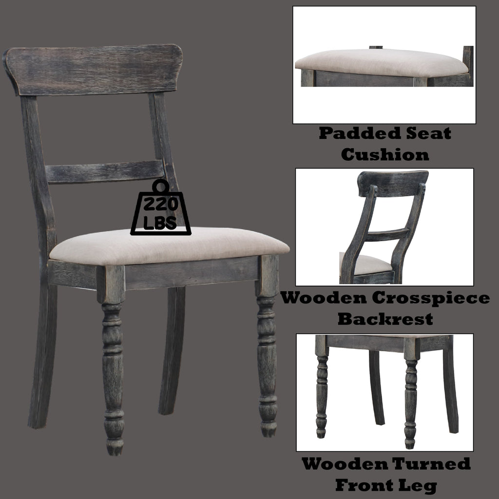 Leventis High-Back Dining Chair