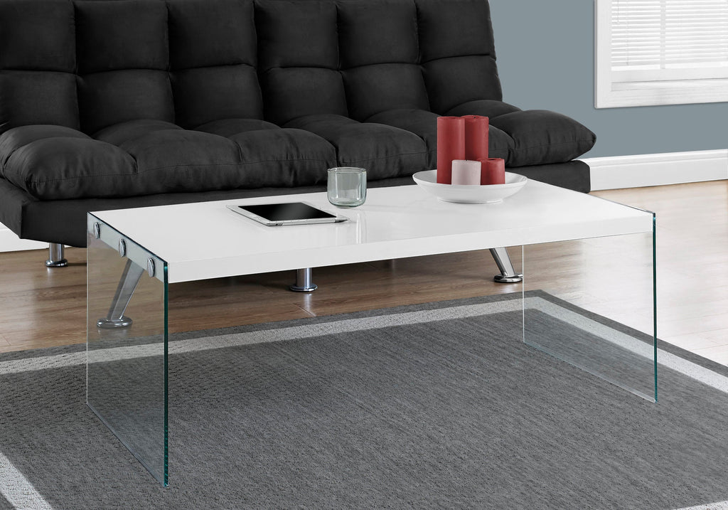 Glossy Rectangular Coffee Table