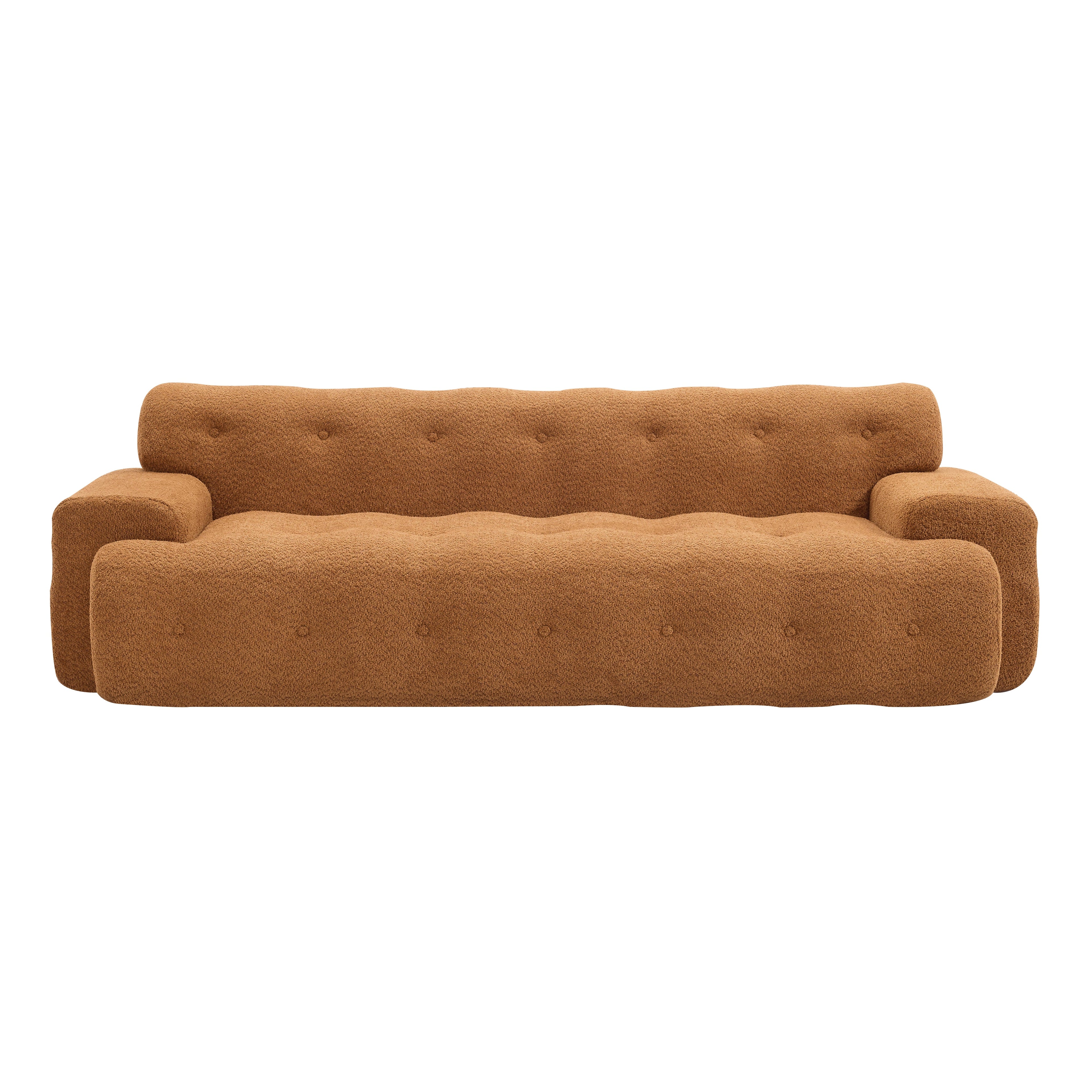 88 In Cloud 3 Seater Boucle Sofa