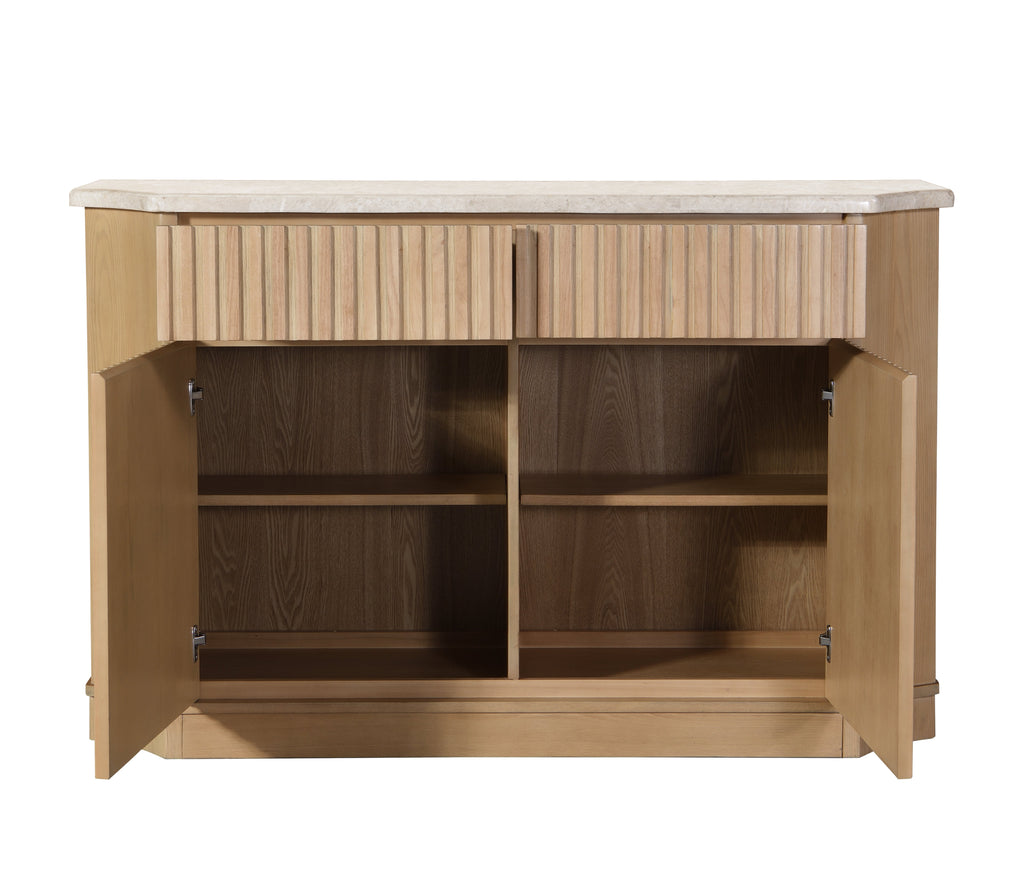 Qwin Beige Boucle Side Chair