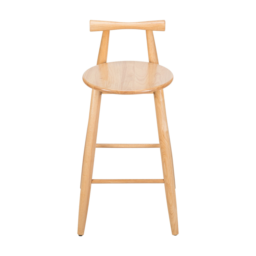 Grove Indoor Rubberwood Barstool