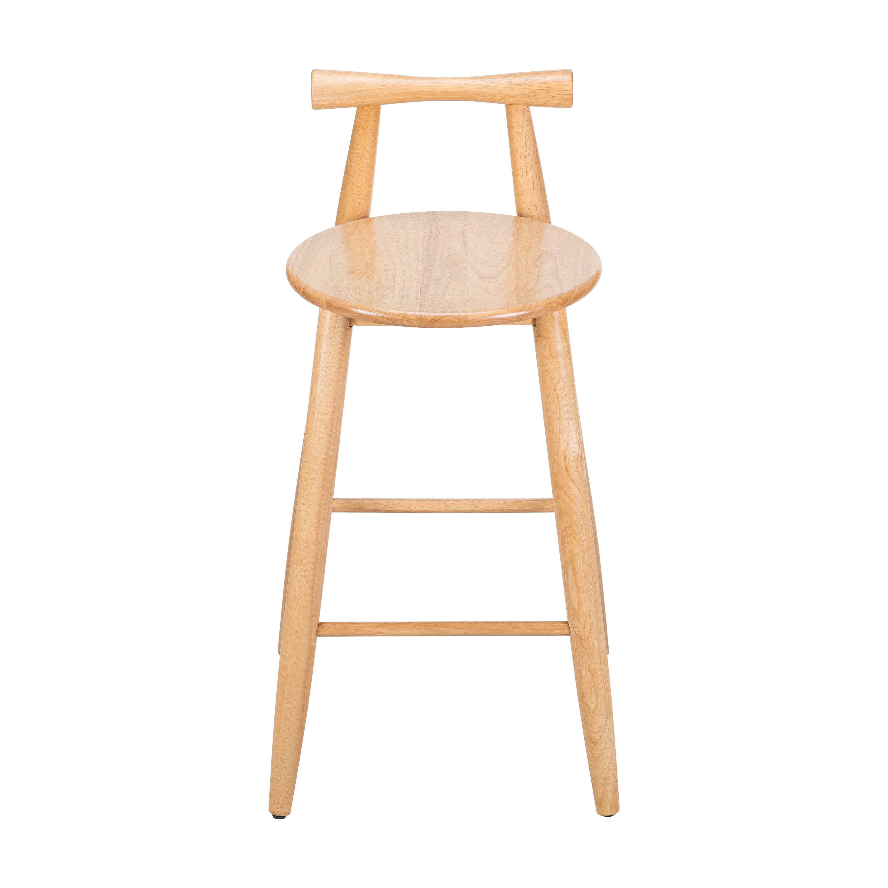Grove Indoor Rubberwood Barstool
