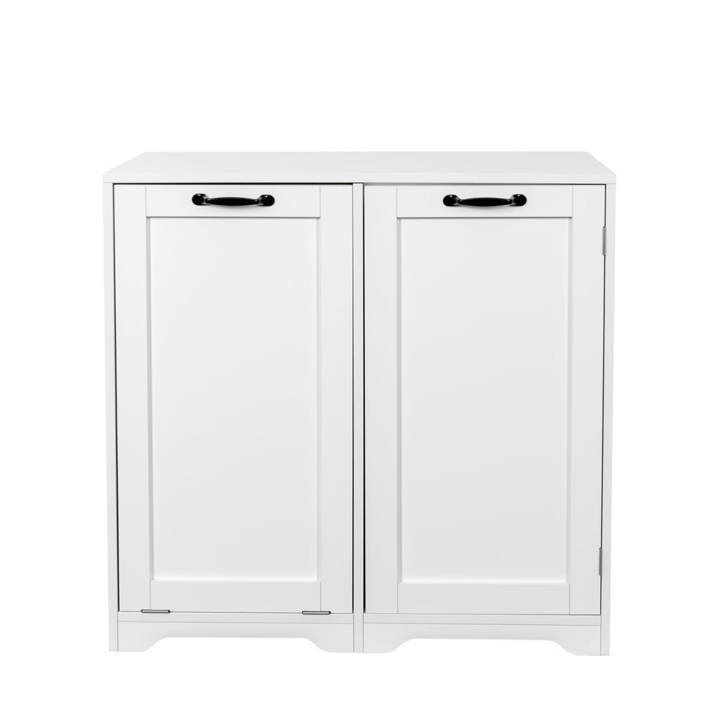 Laundry Cabinet with Doors and Adjustable Shelf