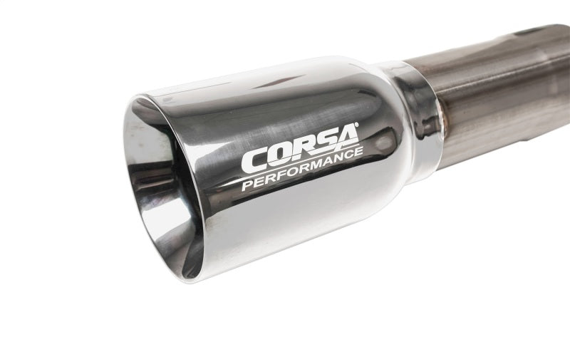 Corsa 07-18 Jeep Wrangler JKU 3.6L/3.8L 2.75in Sport Cat-Back Exhaust w/ 4in American Flag Tips 21122USA