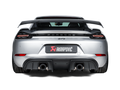 Akrapovic 2020+ Porsche Cayman GT4 (718) Slip-On Race Line (Titanium) (Req Tips / Option 2) S-PO/TI/18/1