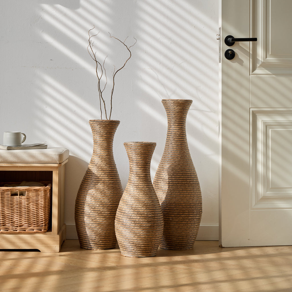 Elegant 3-Piece Vase Set
