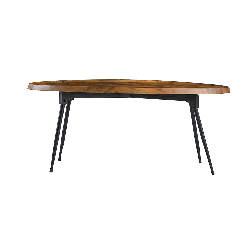 39x26x16" Oval Coffee Table