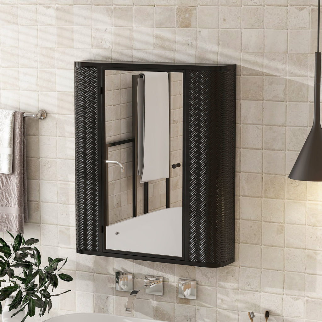 Wall-Mounted Bathroom Cabinet with Mirror