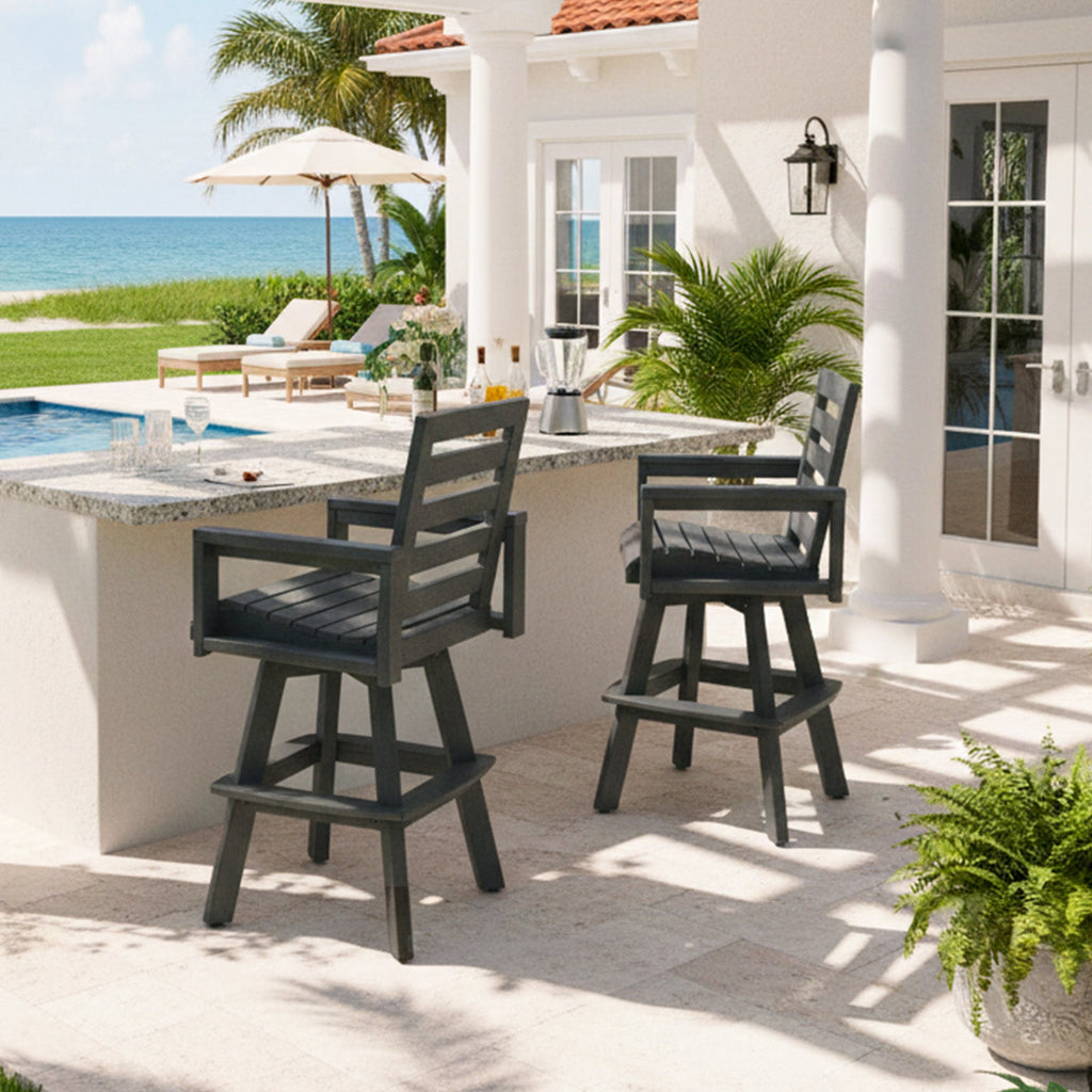 Outdoor Swivel Bar Stools