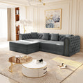 90.6" 3-in-1 Convertible Sleeper Sofa