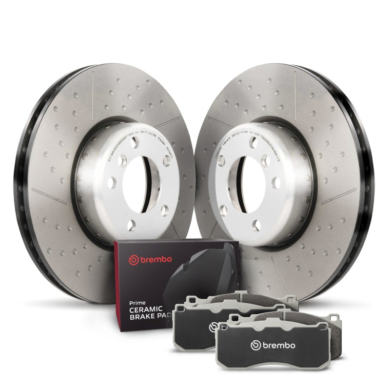 Brembo OE 08-13 BMW 135i Front Disc Brake Kit KT00B90