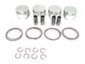 CP-Carrillo Automotive Piston, Set Of 4, Cyl: 4, Material ID: 1892 06JQ4