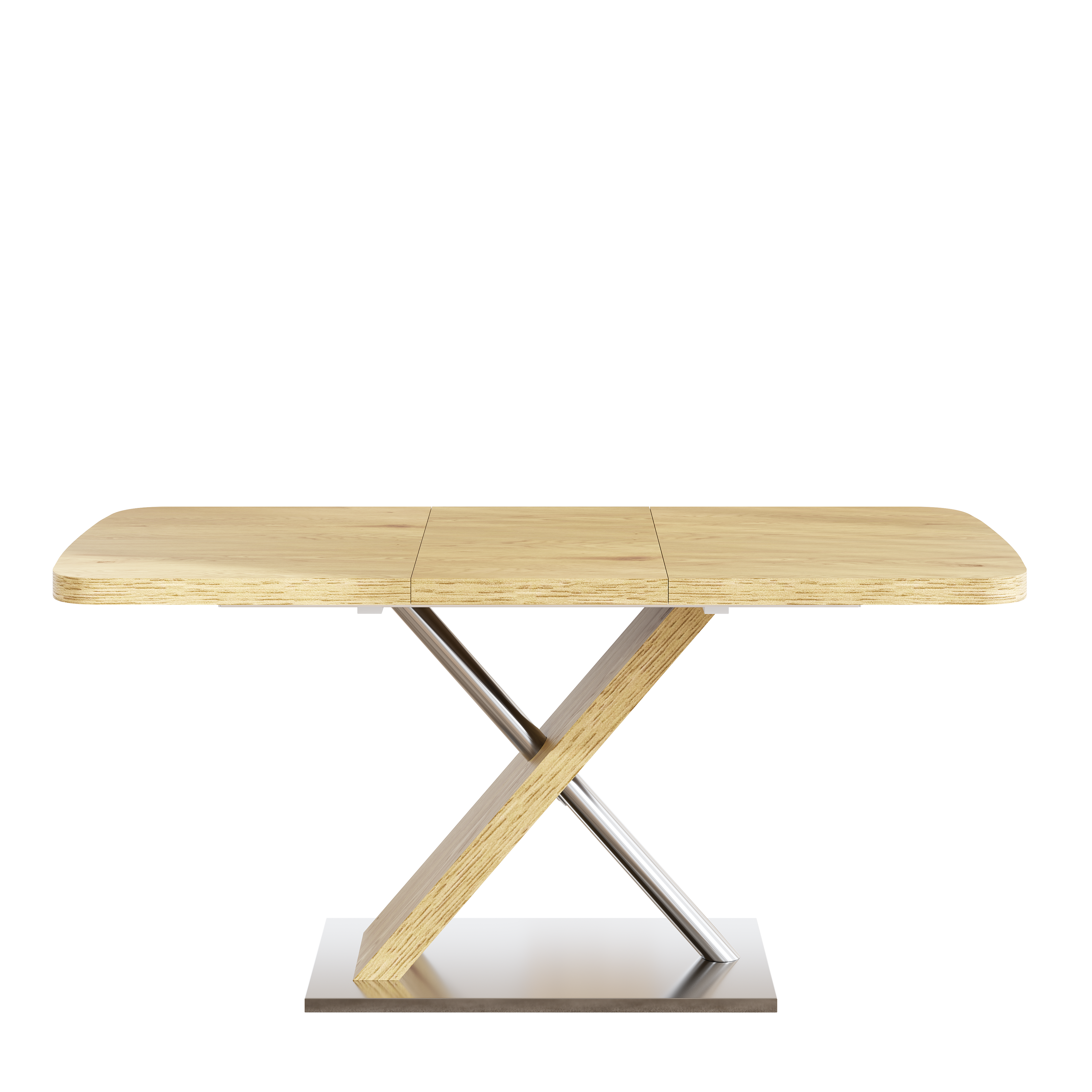47.25 "-63" Dining Table - Original Wood Color