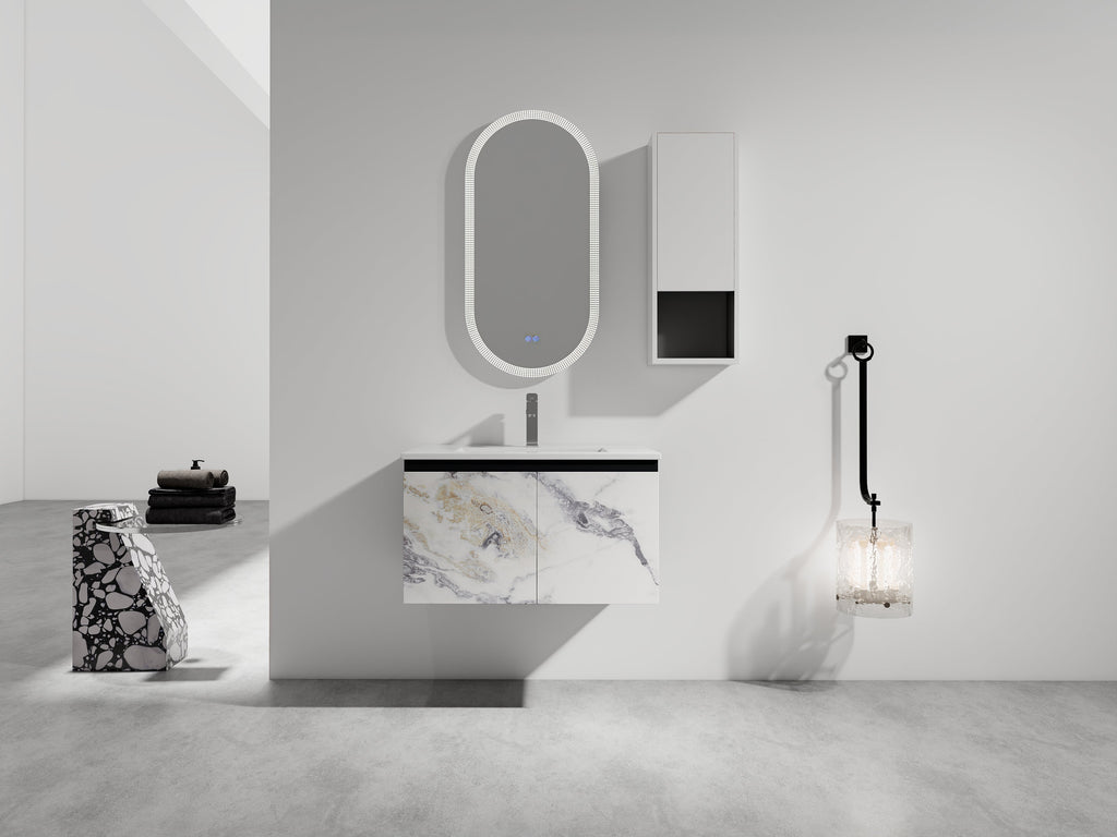 12" Bathroom Side Cabinet