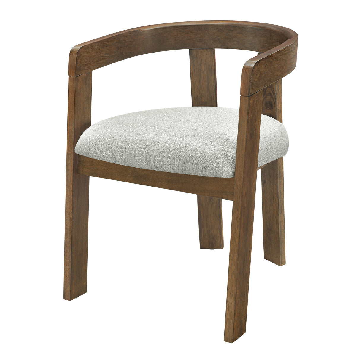 Modern Barrel Dining Chairs Set of 2