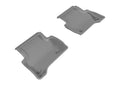 3D MAXpider 2017-2020 Jaguar XE Kagu 2nd Row Floormats - Gray L1JG00821501