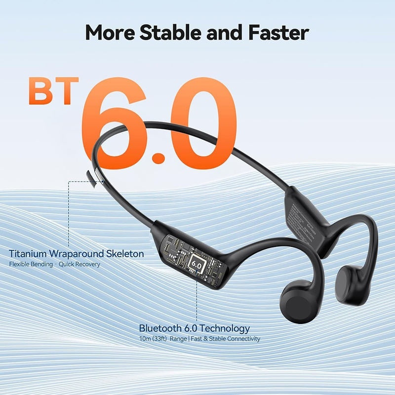 Lightweight Neckband Headphones With Microphone