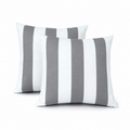 2 Pack Outdoor/Indoor Throw Pillows with Inserts