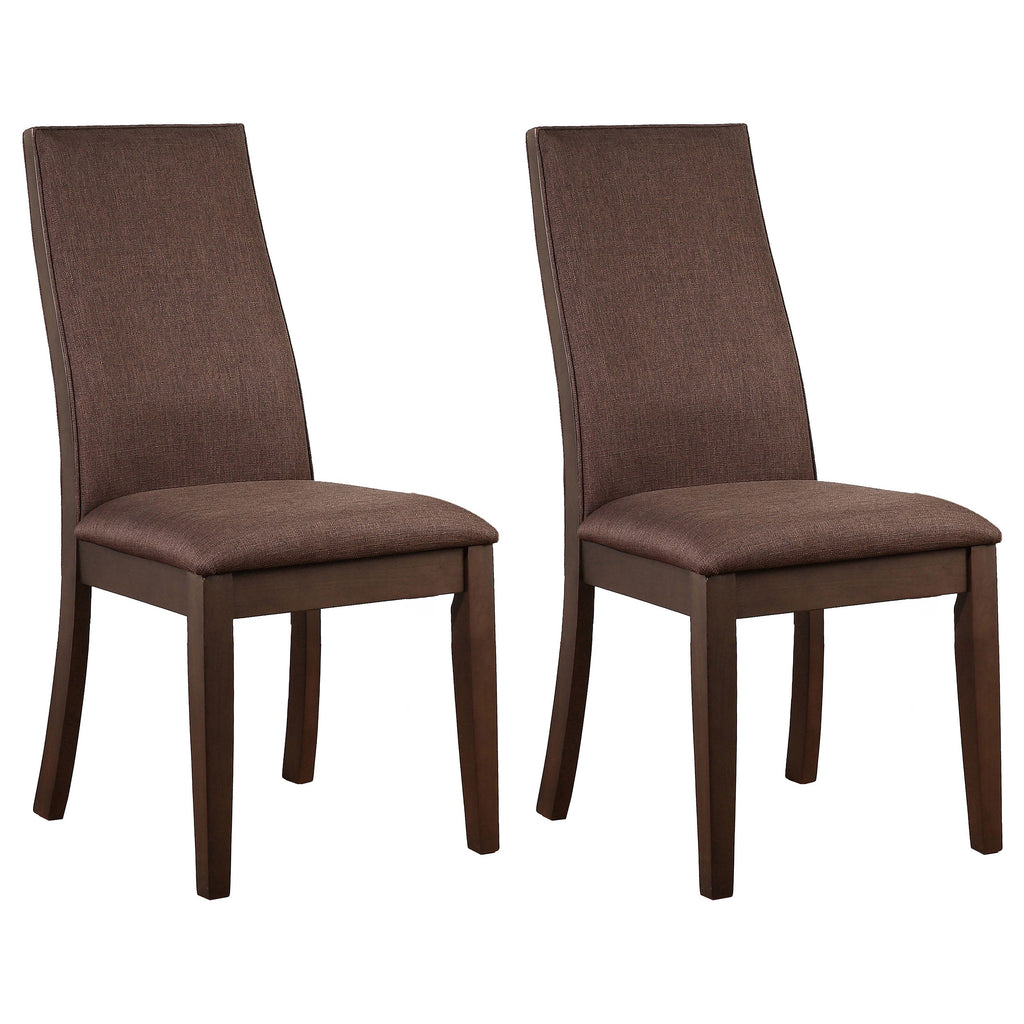 Chocolate Dining Chair Set