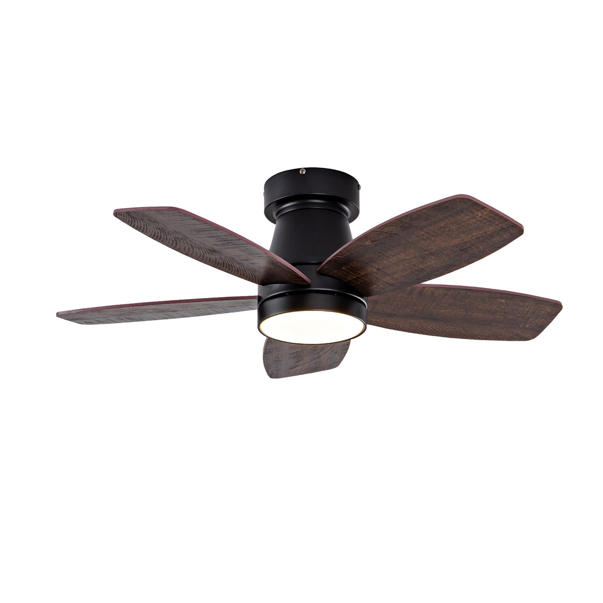 32 Inch Low Profile Ceiling Fan with Lights and Remote