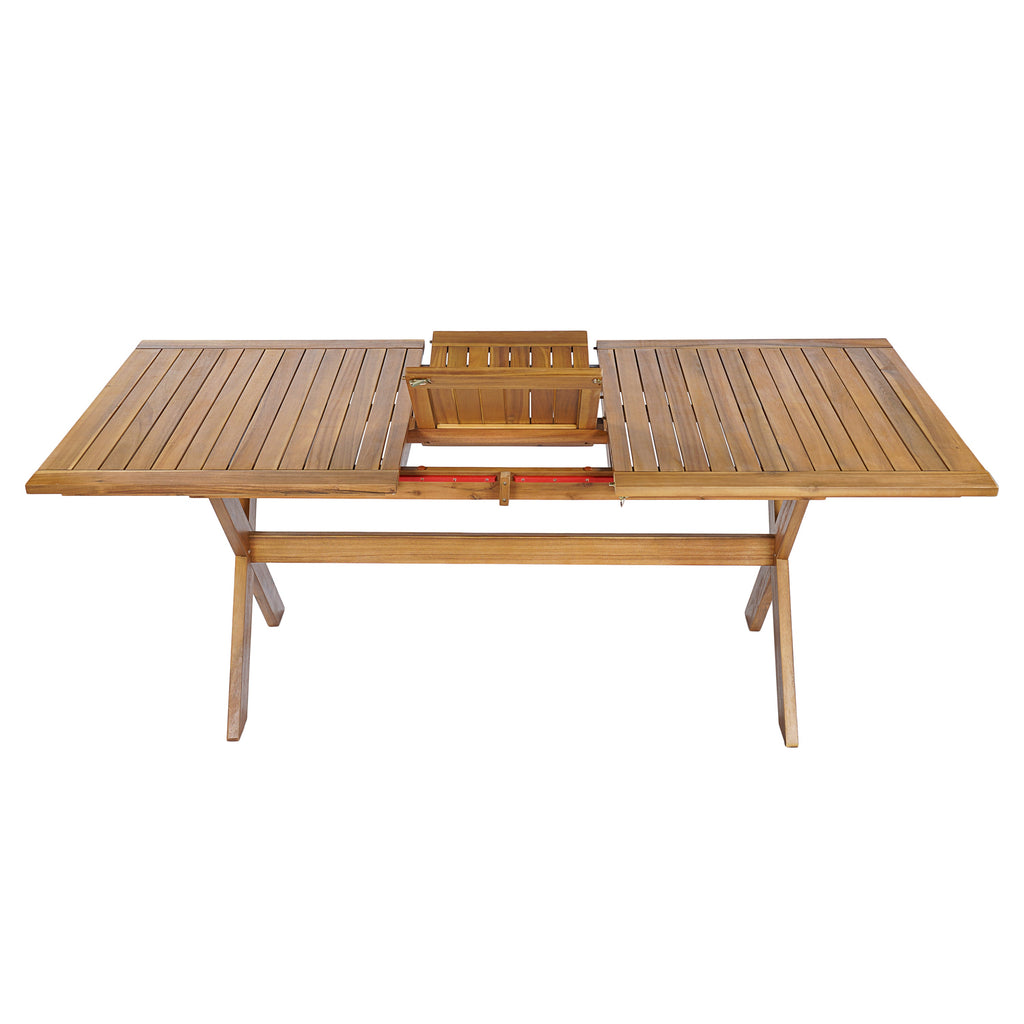 Acacia Wood Outdoor Dining Table