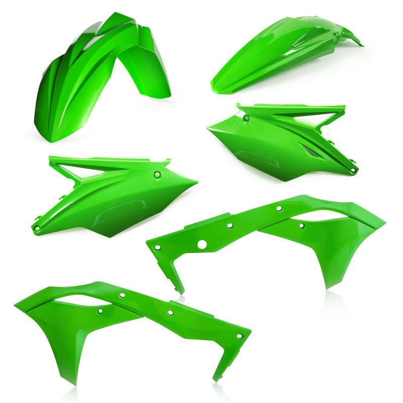 Acerbis 2018 Kawasaki KX250F/19-20 KX250 Plastic Kit - Green 2685810006