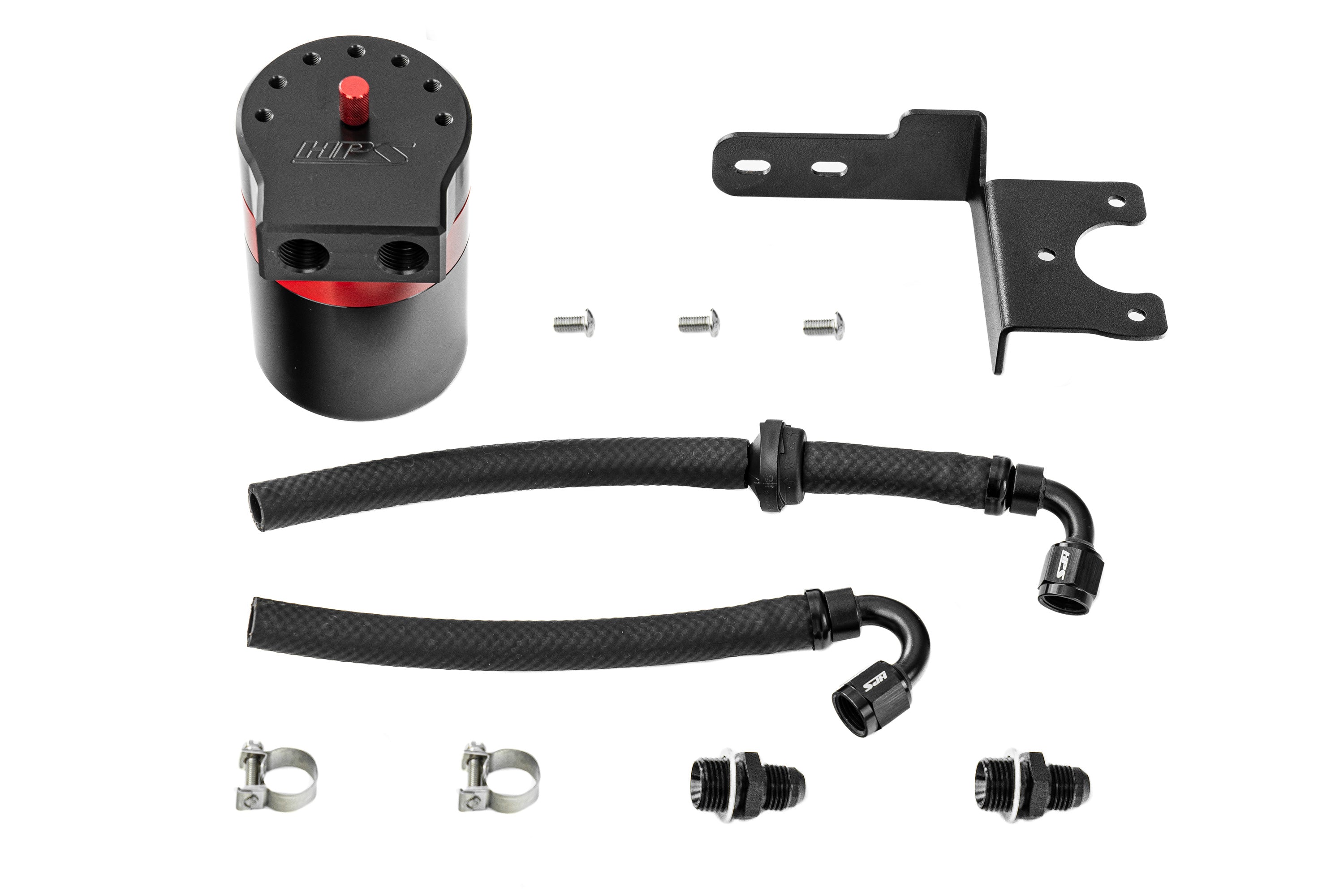 HPS Performance Aluminum Oil Catch Can Kit 2024-2026 Acura Integra Type S 2.0L Turbo 860-002