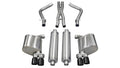 Corsa 11-13 Dodge Charger R/T 5.7L V8 Black Sport Cat-Back Exhaust 14525BLK