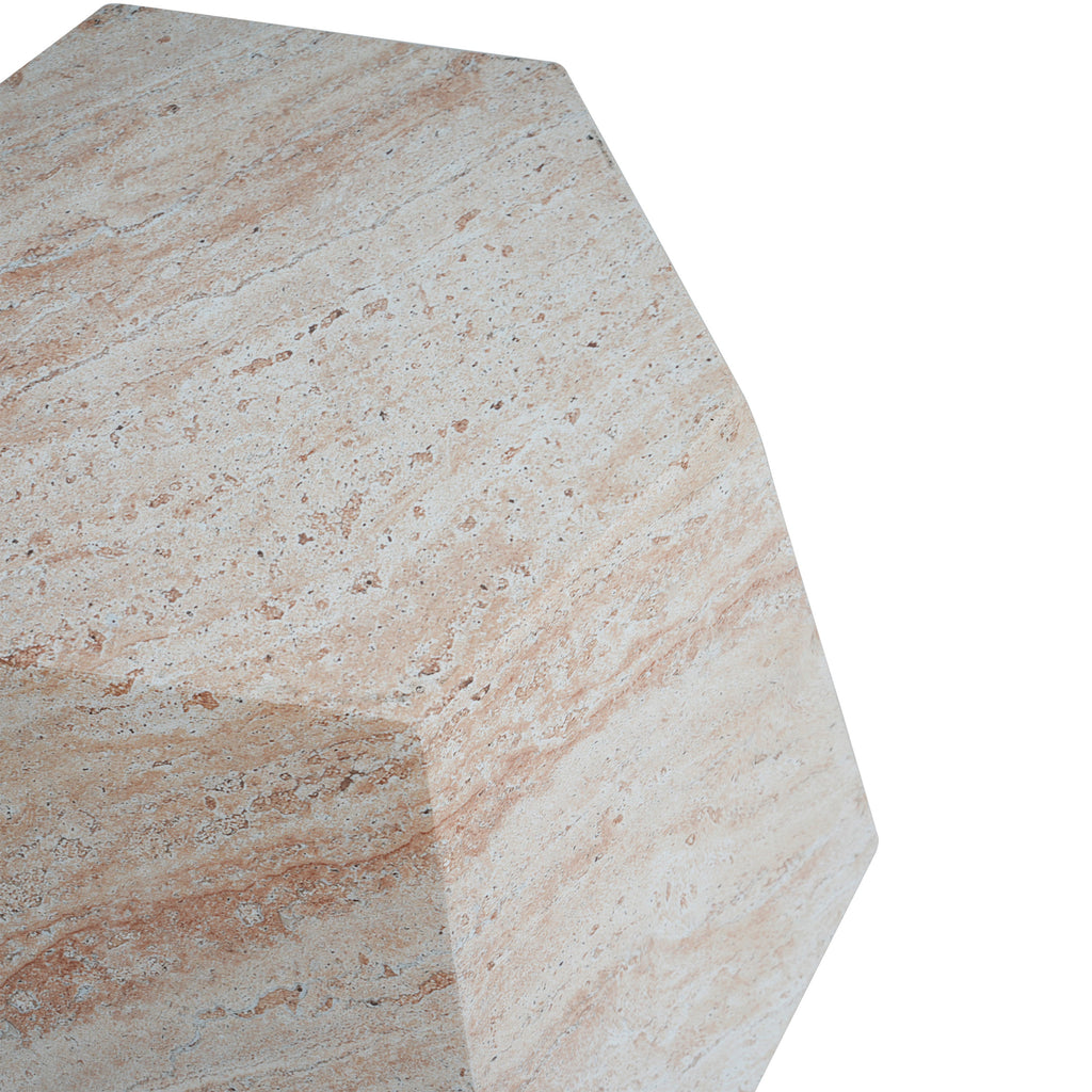 Outdoor/Indoor Lightweight Concrete Side Table