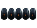 Anzo 2003-2015 Dodge Ram 3500 LED Cab Roof Light Kit Smoke 5pc