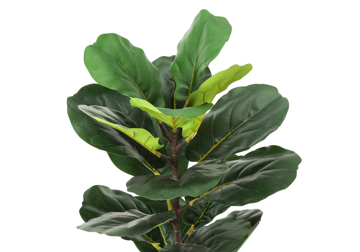 28" Tall Artificial Fiddle Tree Indoor Plant