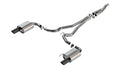 Borla 2024 Ford Mustang 2.3L Ecoboost 2.50 S-TYPE Black Chrome Catback Exhaust - Non-Active 140979BC