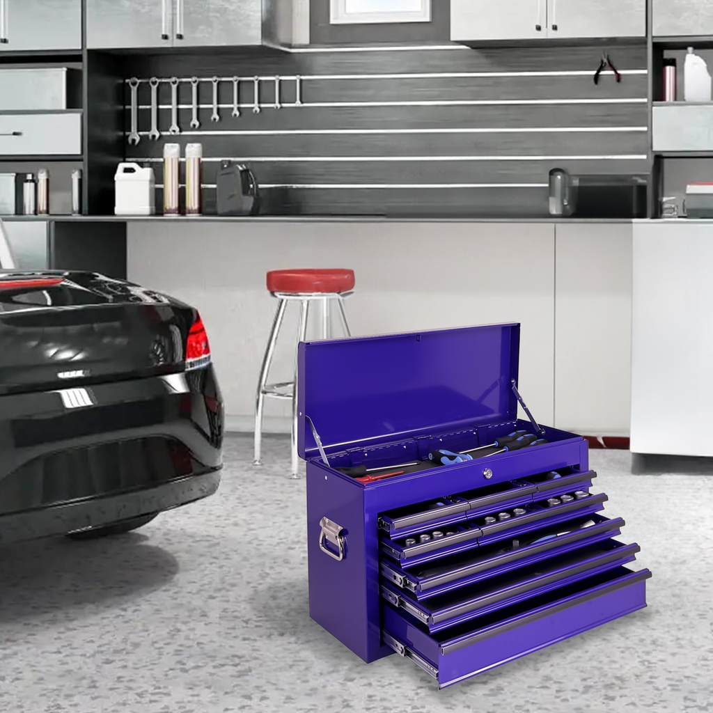 Heavy Duty Metal Tool Box, 24-inch, Portable