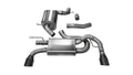 Corsa 10-14 Volkswagen GTI Mk6 Black Touring 3.0in Cat-Back Dual Rear Exit Polished Pro-Series Tips 14491BLK