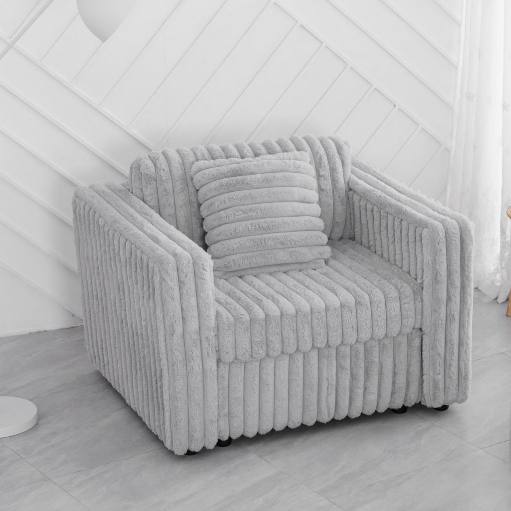 75.6" Soft Modular 2-Person Sofa with Hydraulic Lift