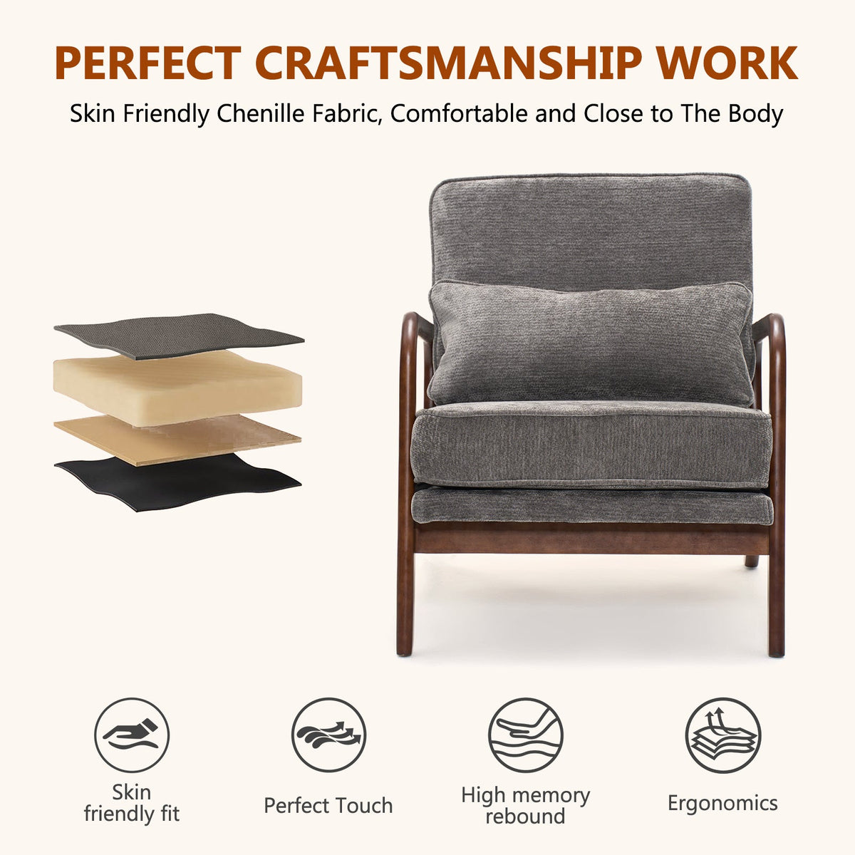 Mid-Century Modern Lounge Chair