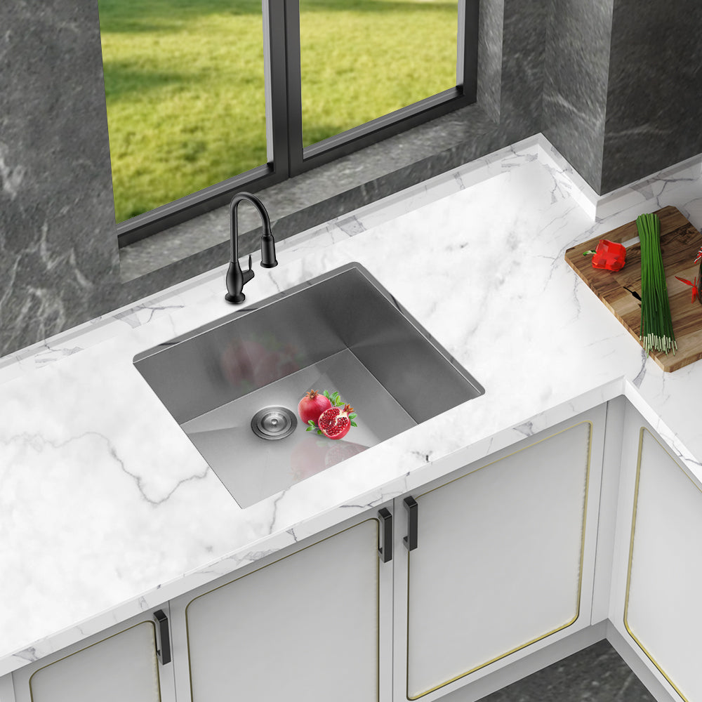 23 Inch Undermount Sink - Stainless Steel Kitchen Sink