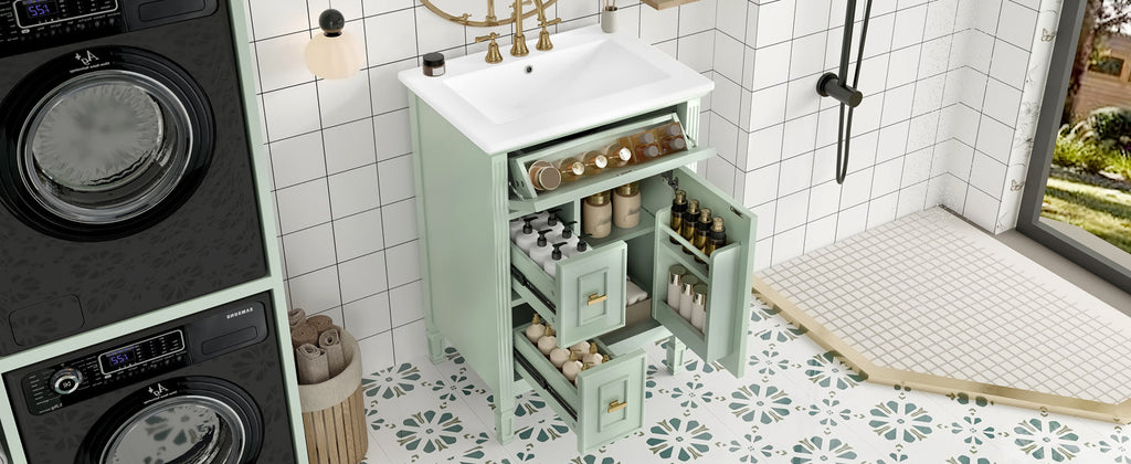 24-Inch Bathroom Vanity with Sink