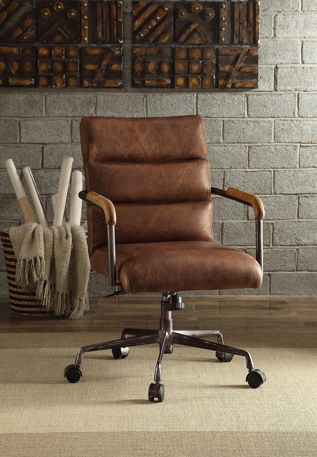 Harith Retro Office Chair