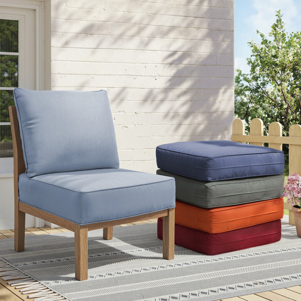 6" Thicker Outdoor Chair Cushion Set