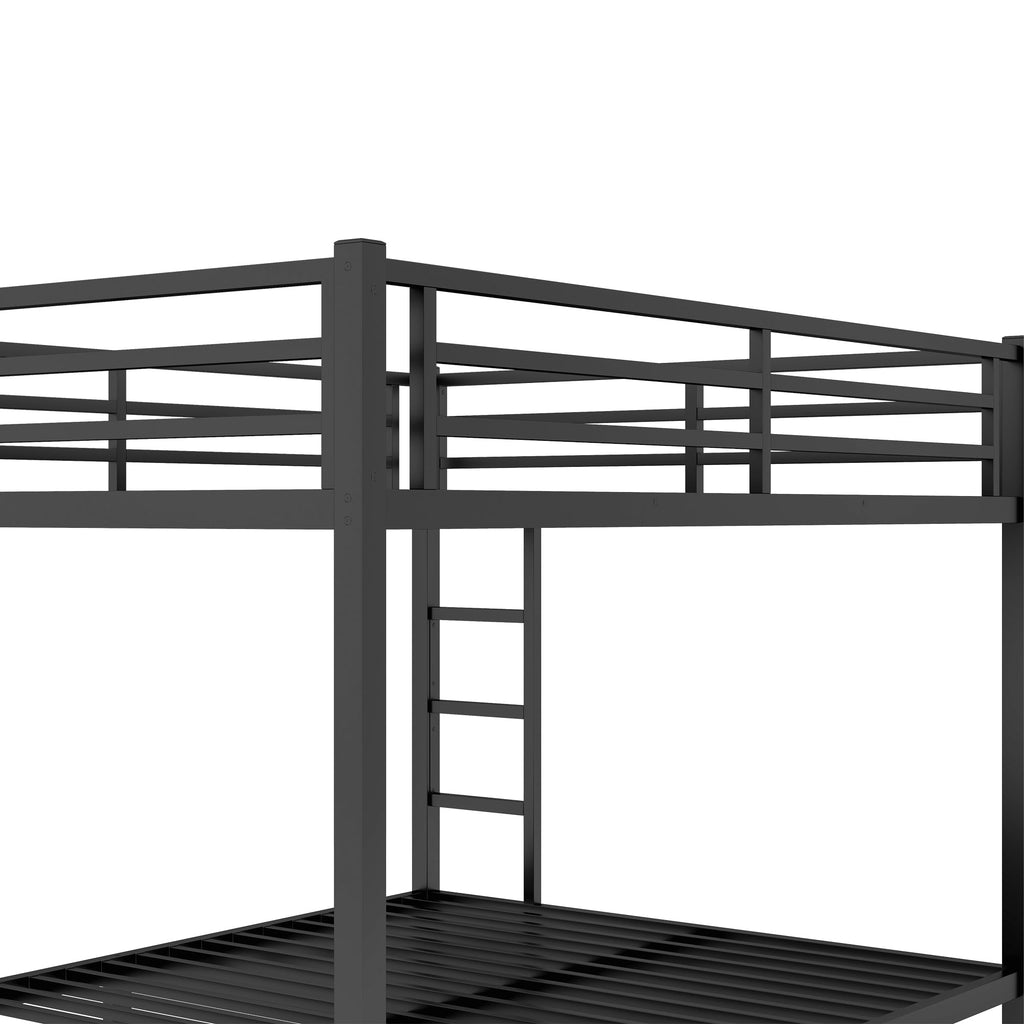Metal Queen Over Queen Bunk Bed