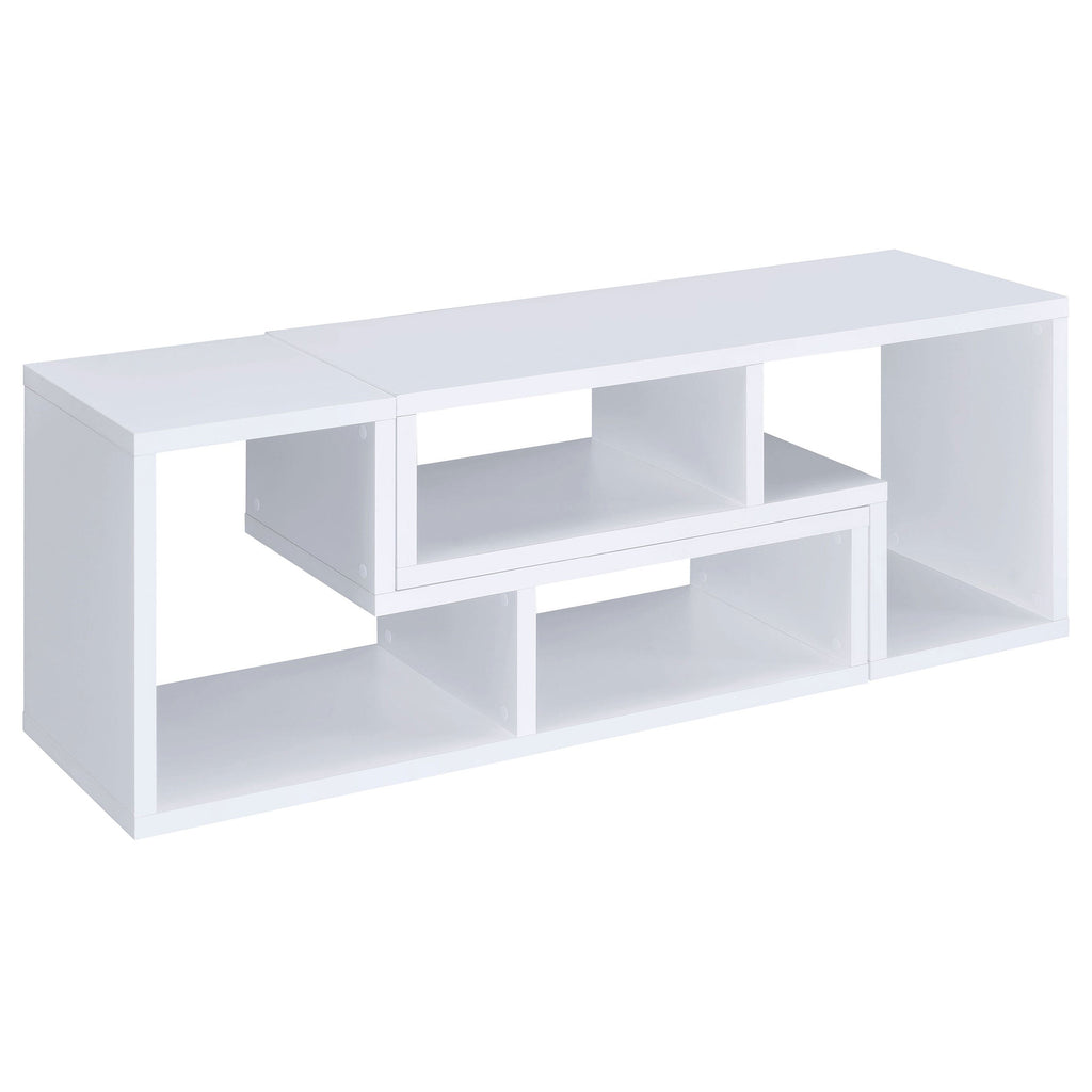 White Convertible Bookcase