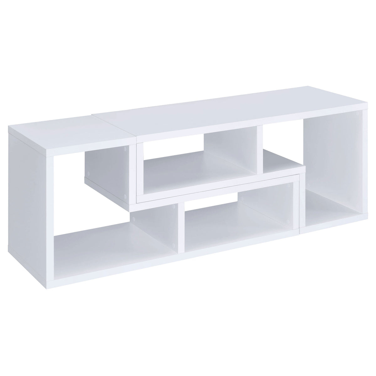 White Convertible Bookcase