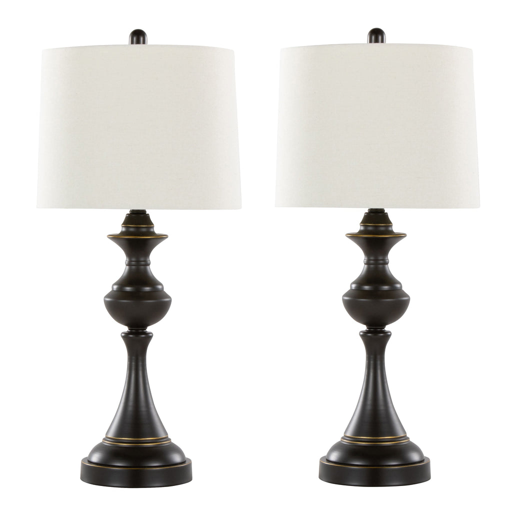 Montgomery 29" Contemporary Metal Table Lamp in Oil Rubbed Bronze