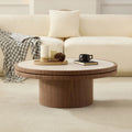 35.43 Inch Coffee Table with Sintered Stone Tabletop