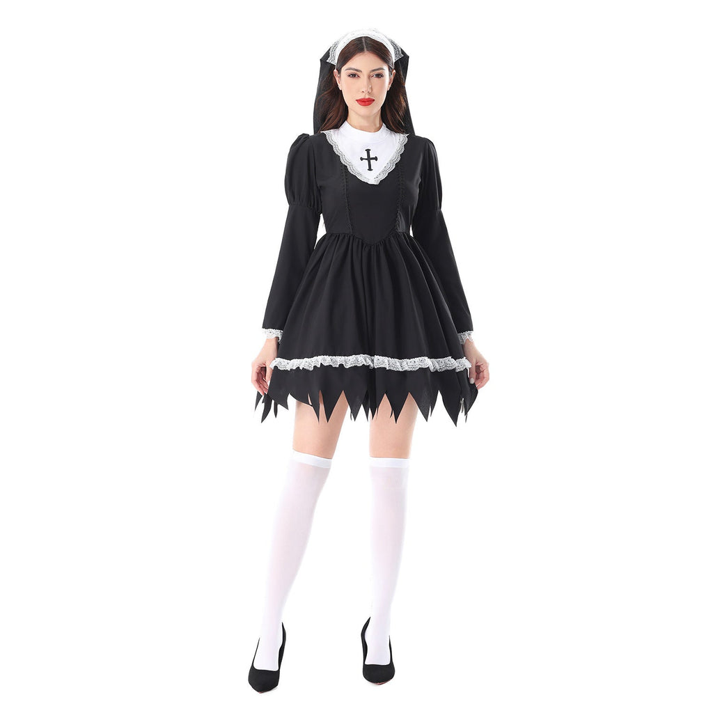 Halloween Vampire Dark Gothic Ghost Dress For Women